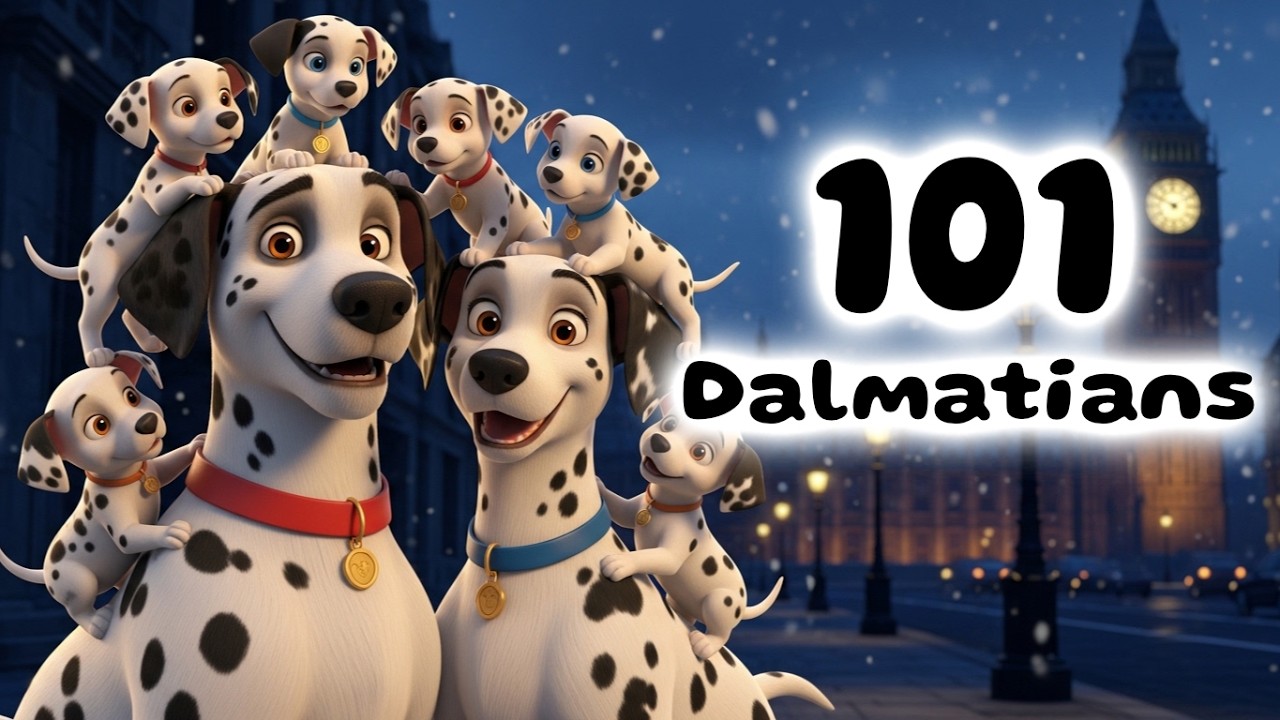 E0032 - One Hundred and One Dalmatians | PingoKids.com