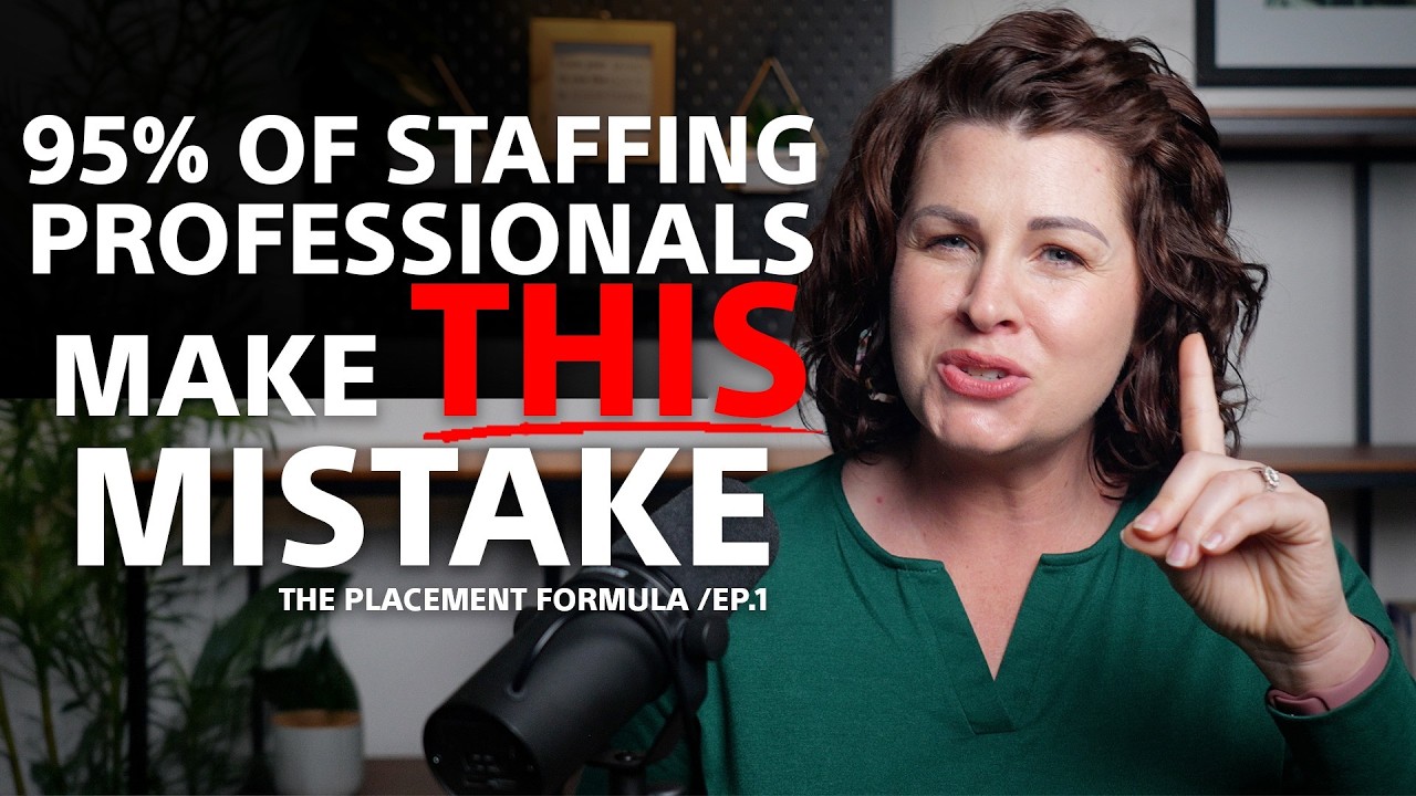 Why Your Staffing Desk Isn’t as Profitable as It Should Be | The Placement Formula Ep.1