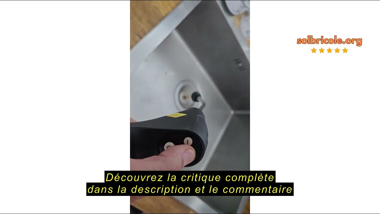 Avis sur la Vicloon Nettoyeur Vapeur, 2500W Nettoyeur Vapeur &agrave; Main avec 2 Vitesses R&eacute;glables et 5 T