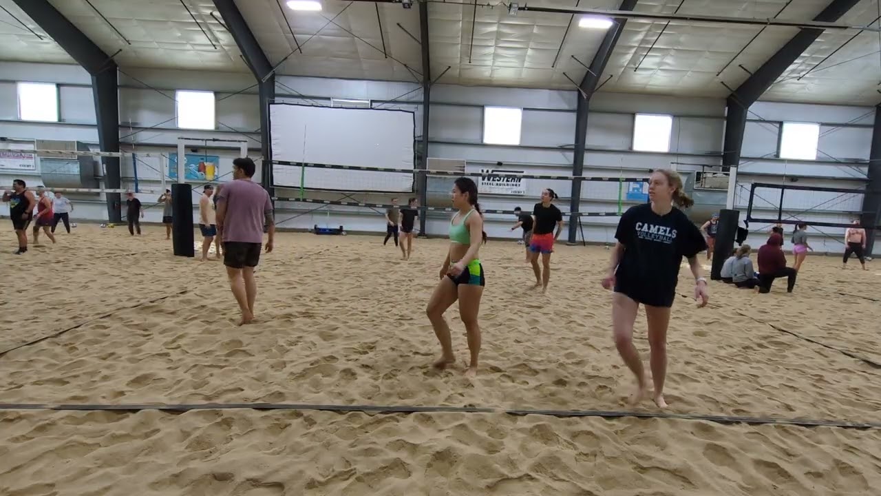 Sandbar Coed Quads Tournament 2/7 Pool Game 3 Set 2