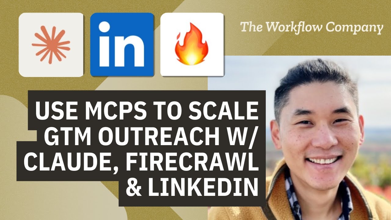 Use LinkedIn MCP to Scale GTM Outreach with Claude | AI Agents + Research | GTM Walkthrough