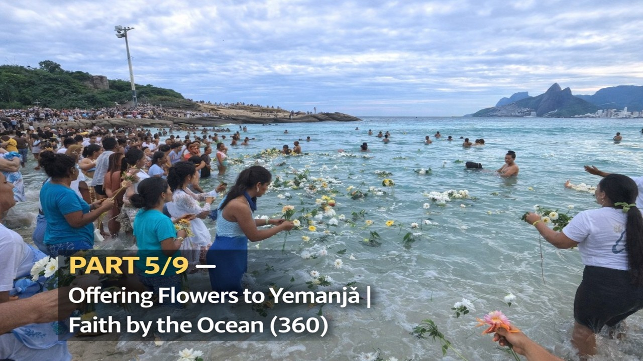 2026 Yemanjá Celebration in Rio de Janeiro 🌊🌸🙏 | Arpoador Beach | 5/9
