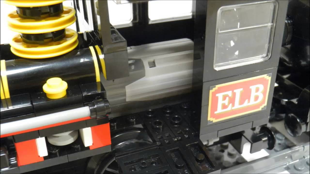 LEGO Cuusoo Back to the Future Jules Verne Train (Part2)