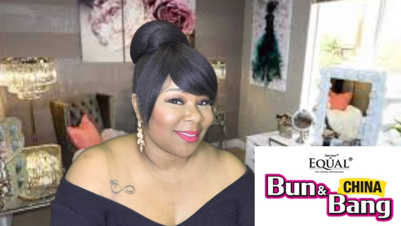 Bun and Bang | FreeTress Equal China bun and bang