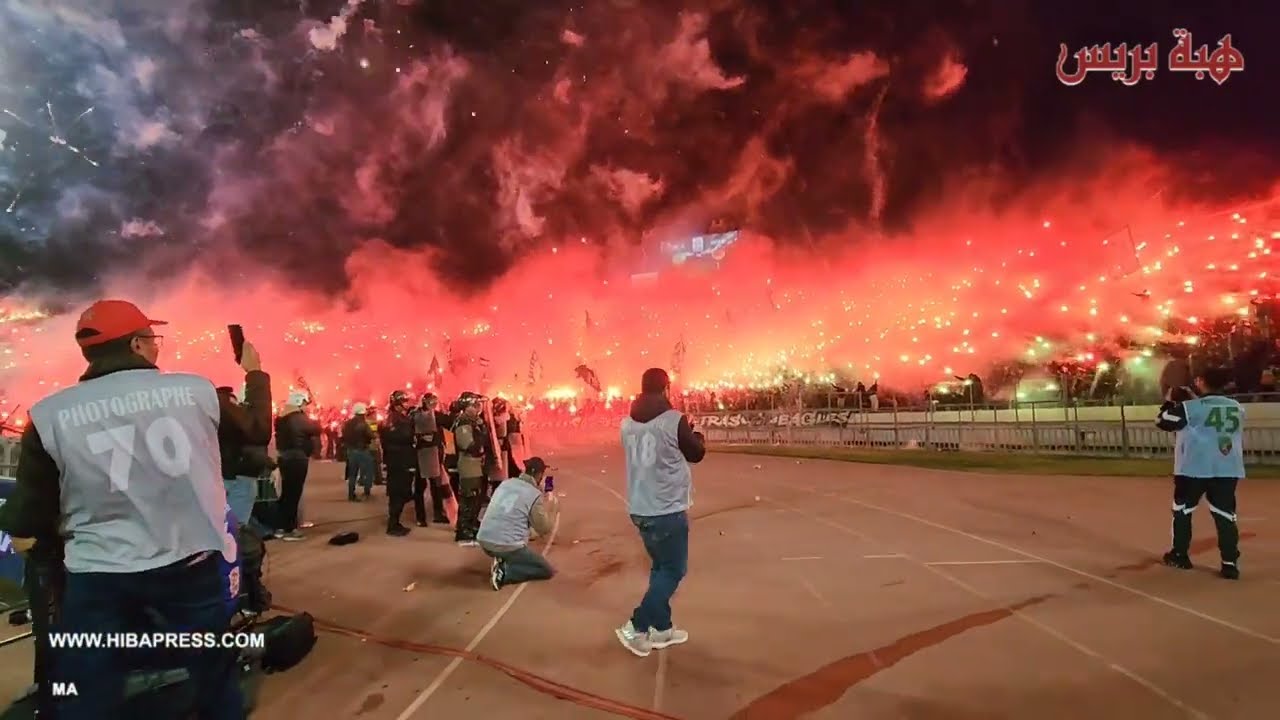 كركاج مرعب لجماهير الرجاء الرياضي في الديربي البيضاوي