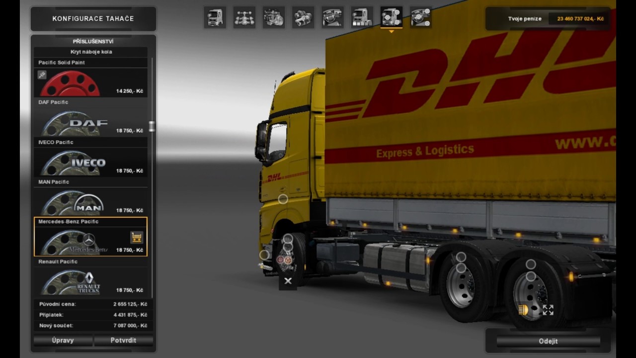 [ETS2]Euro Truck Simulator 2 Mercedes Actros MP4 v 1.16