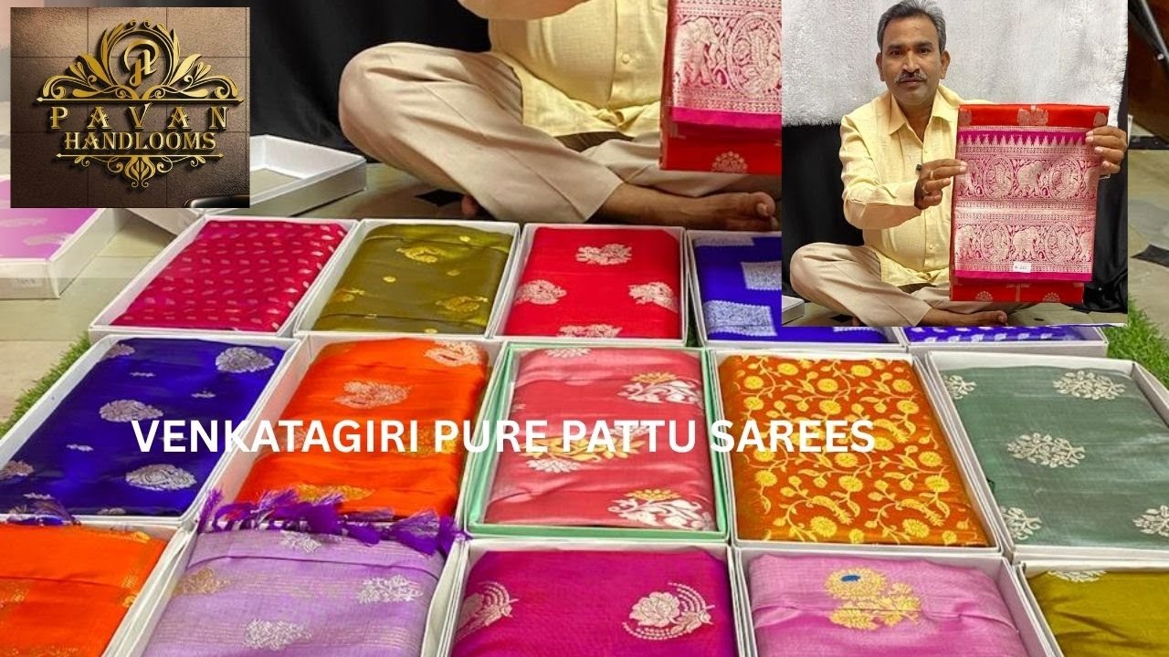 VENKATAGIRI PURE HANDLOOM SILK SAREES WEAVERS TO CUSTOMERS 9490463419