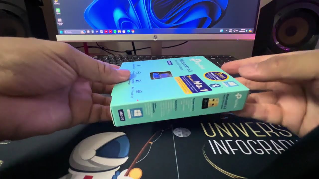 Unboxing TP Link Bluetooth 5.3 USB Adapter #bluetooth #malaysia #tplink #wireless #cute
