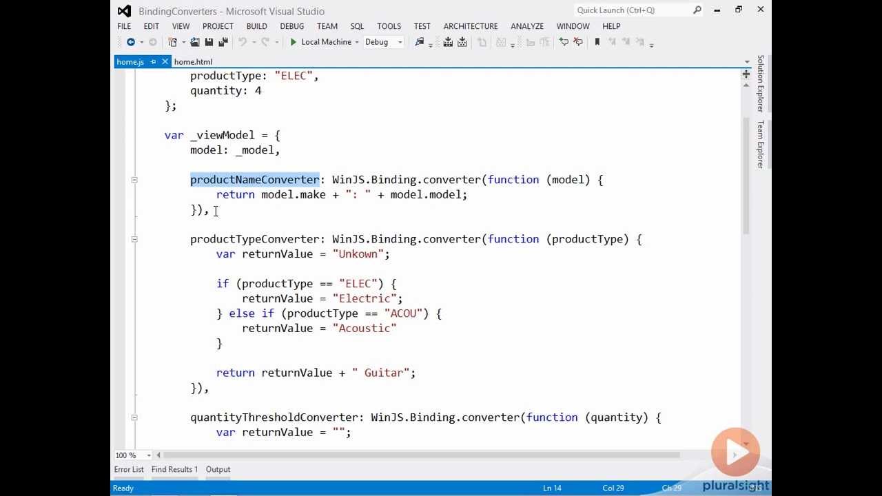 Bind Your Way with DataConverters in JavaScript and HTML Apps for Windows 8