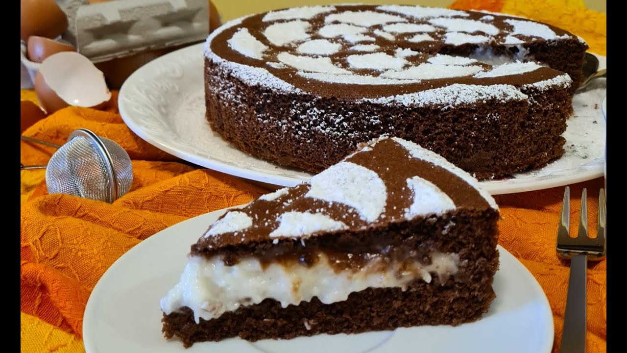 TORTA VERSATA AL COCCO | con crema che non secca in cottura