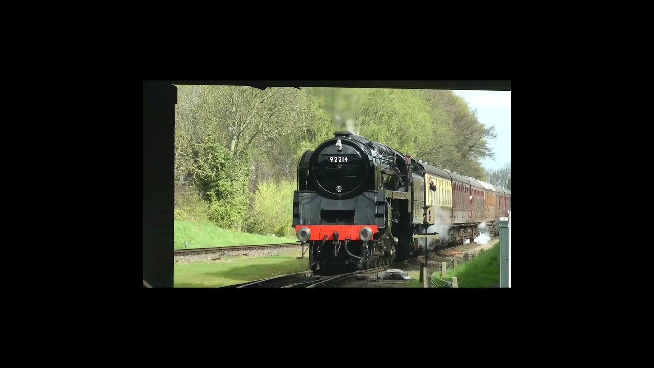 BR Standard Class 9F - 92214 - Quorn & Woodhouse - Great Central Railway #steam #steamlocomotive