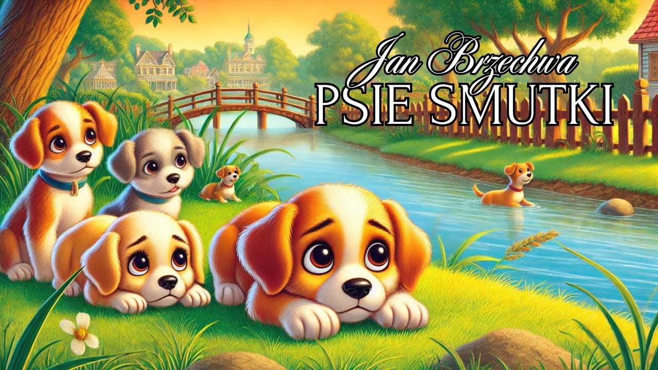 Psie smutki - Jan Brzechwa. Wiersze dla dzieci | Denaja Kids