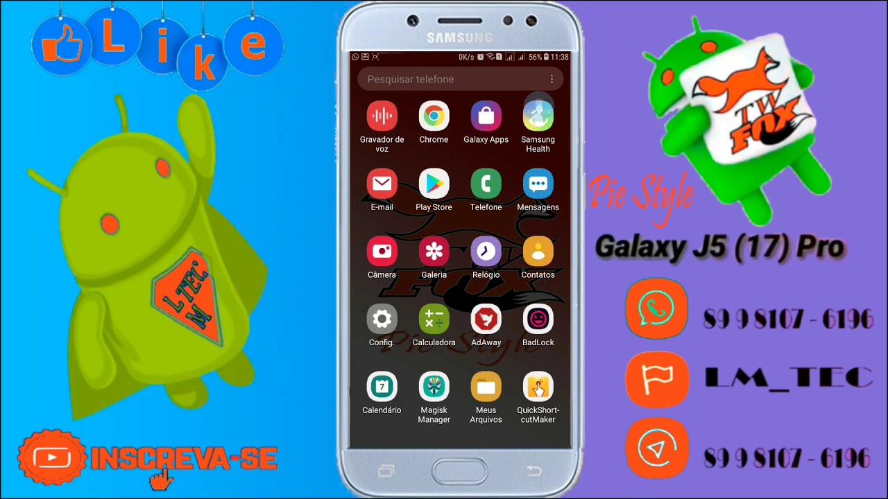 TWFox ROM - (OREO) STYLE ANDROID PIE - (J5 Pro 2017)