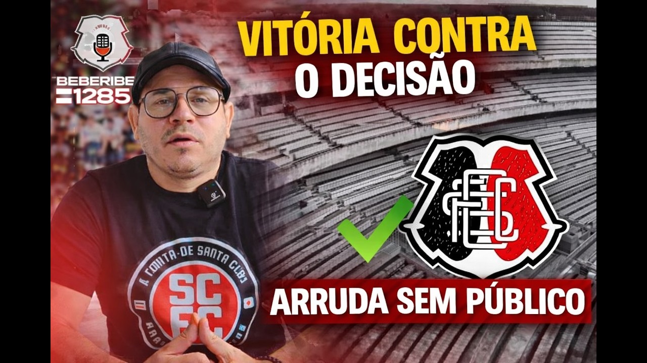 VITÓRIA CONTRA O DECISÃO  E ARRUDA SEM PÚBLICO