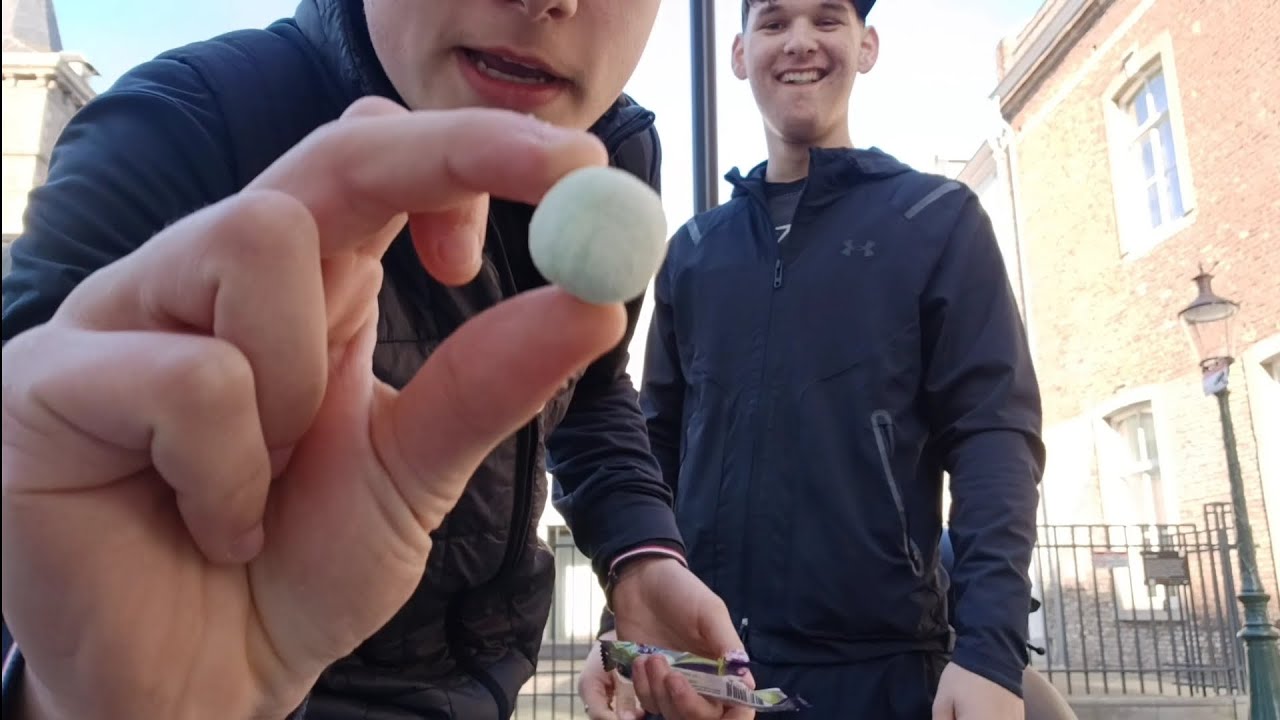 Nieuwe kauwgom bal testen - OrlandoAlsVlogger vlog #19