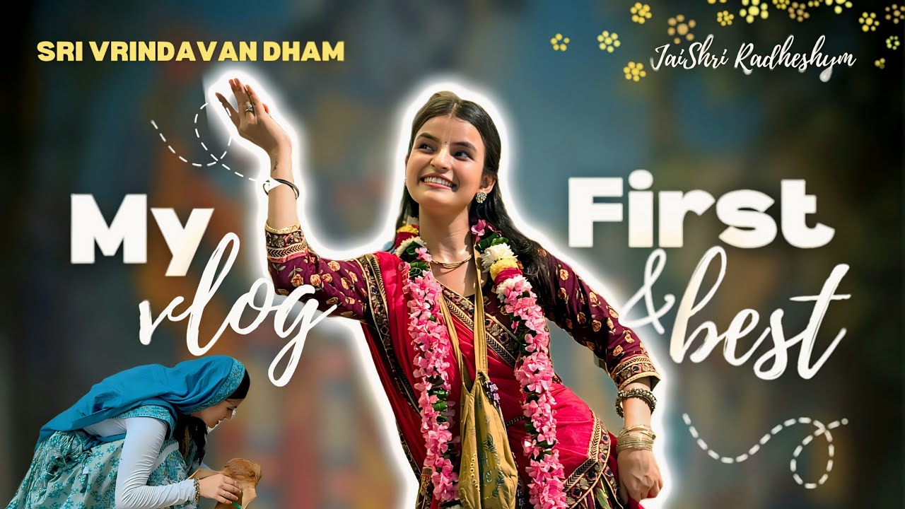 My First Vlog||Vrindavan Dham🦚🙏🏻||
