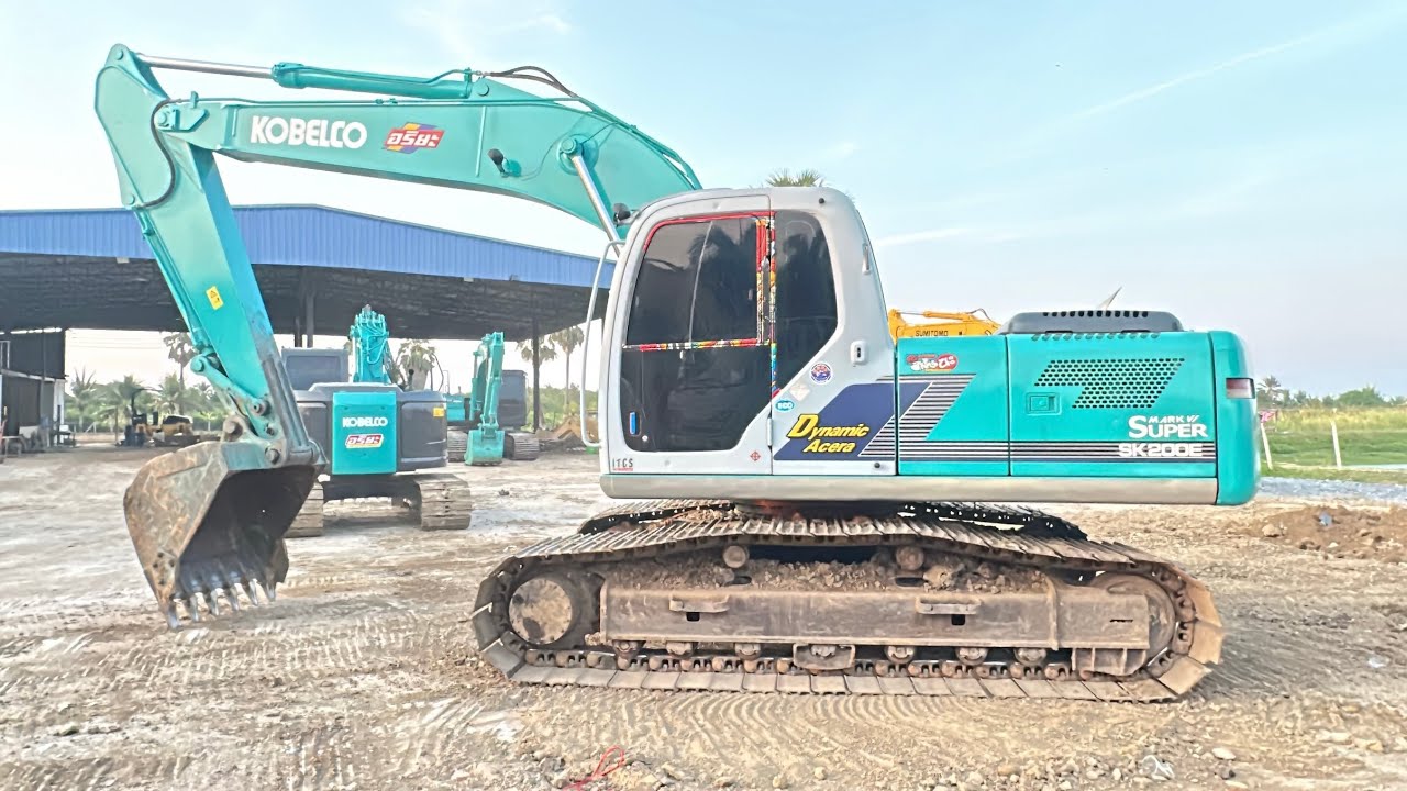 SK200-6 YN10 สภาพสวยเดิมเครื่องปั๊มแห้งระบบดีมากๆหายากรุ่นนี้สภาพแบบนี้ 790000 เอกสารเล่มทะเบียน