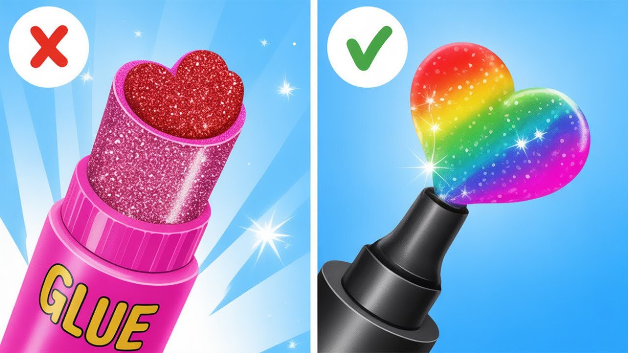 Trucuri școlare ieftine vs milionari / provocare de artă 24 de ore!