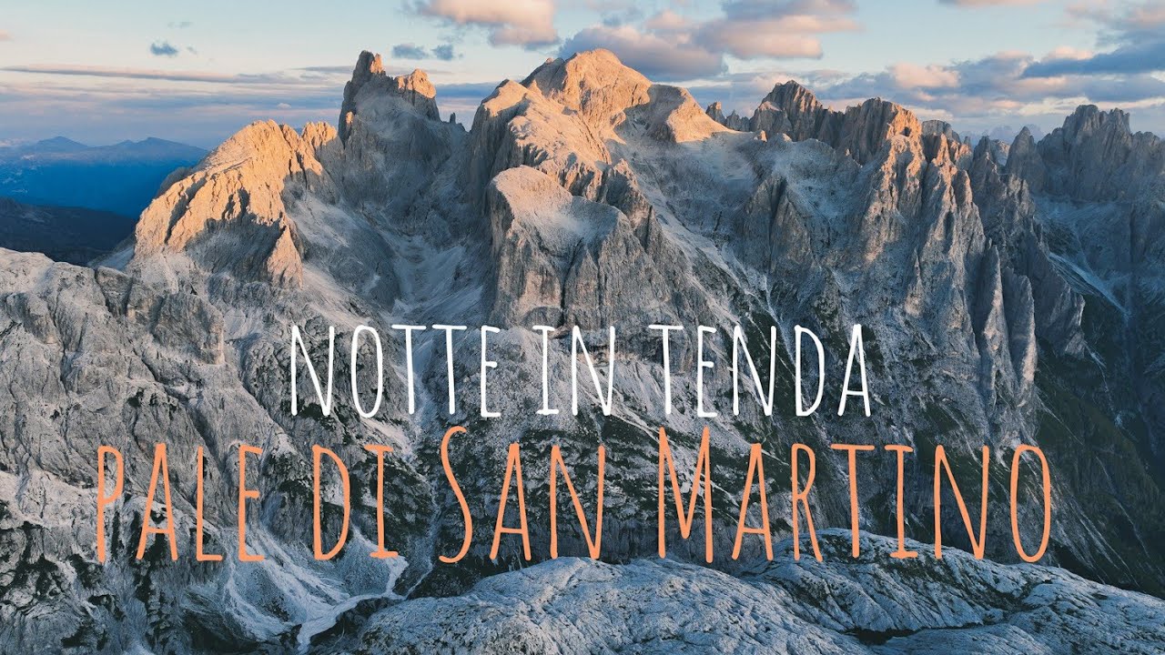 PALE DI SAN MARTINO     Notte in tenda nell'Altopiano - Anello della val Gares