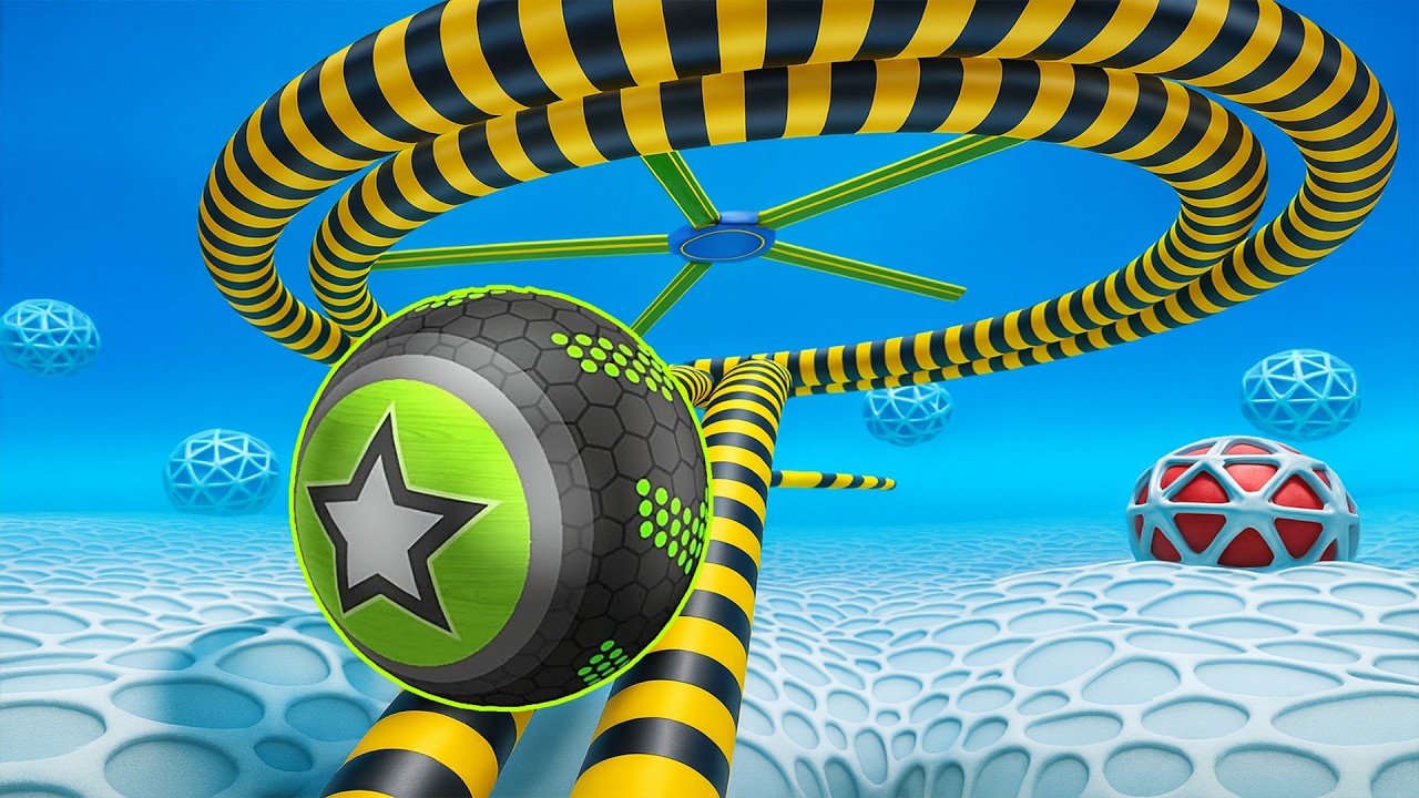 Going Balls, SpeedRun, Going Balls Portal Run Rozgrywka POZIOM 30839