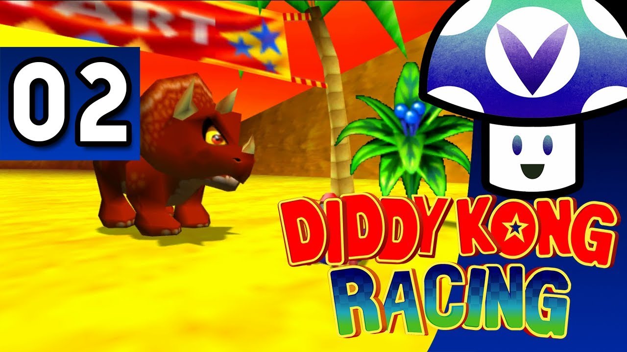 [Vinesauce] Vinny - Diddy Kong Racing (part 2) + Art!