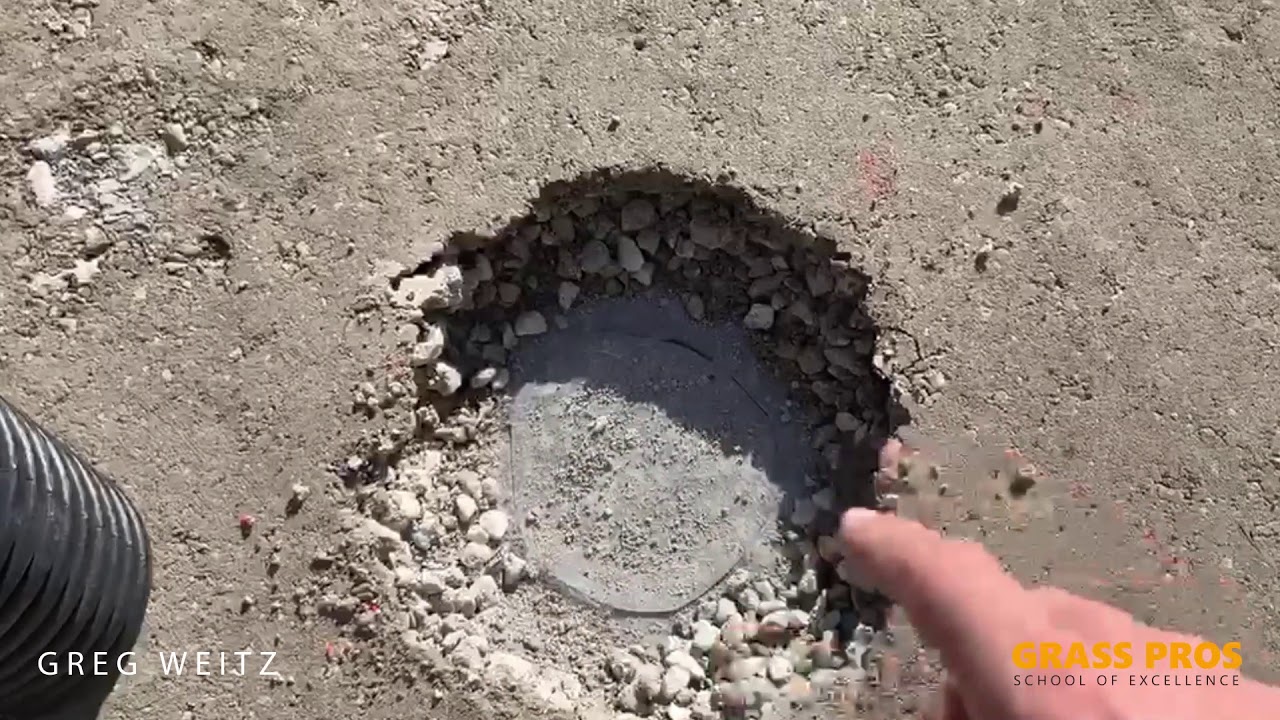 How to Prepare Holes for Putting Greens Cups
