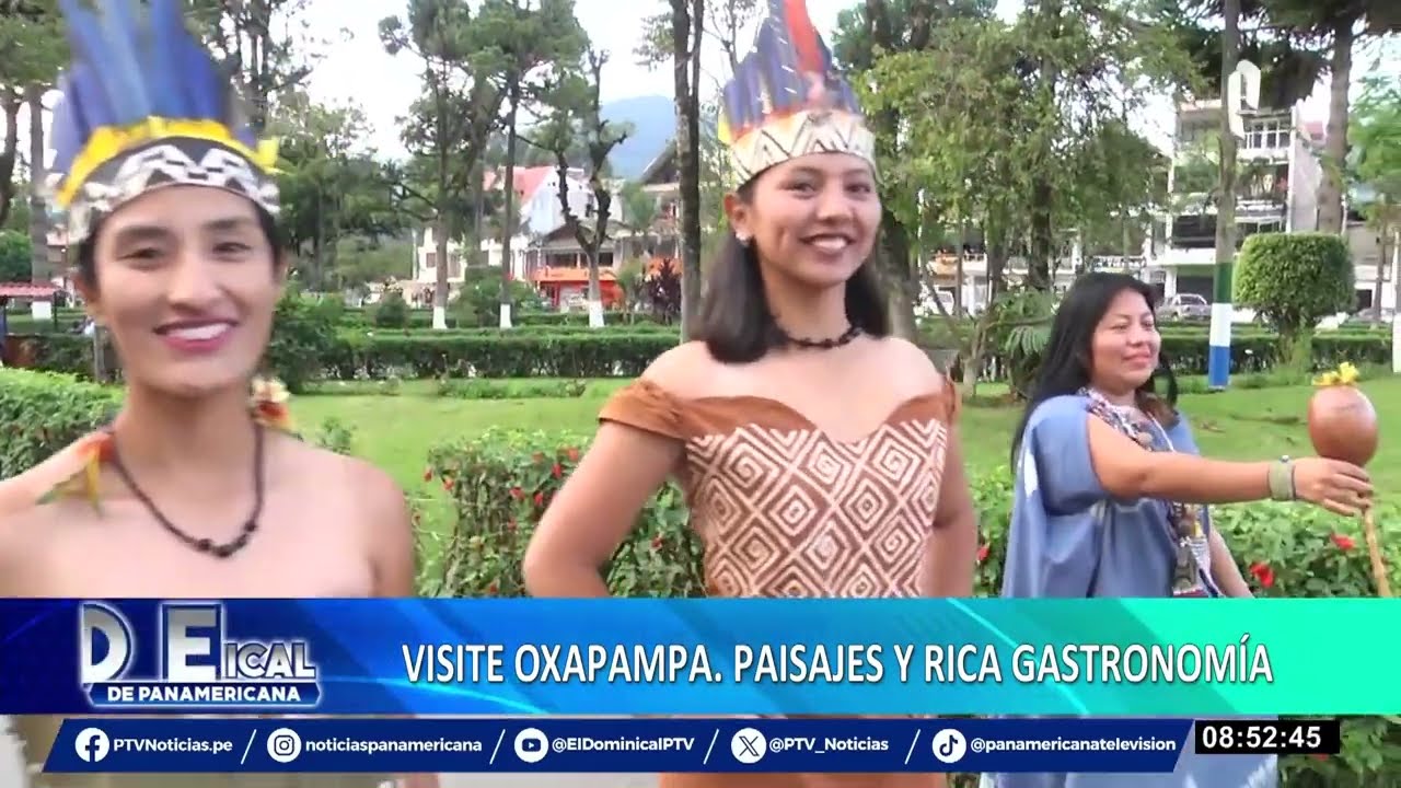 Oxapampa de aniversario: fascinantes paisajes y deliciosa gastronomía esperan a los visitantes