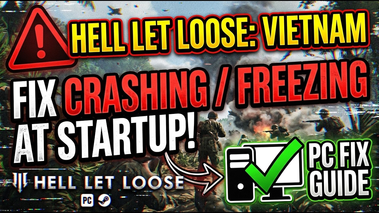 Как исправить Hell Let Loose: Vietnam: вылеты, игра не запускается или зависает при старте на ПК ...