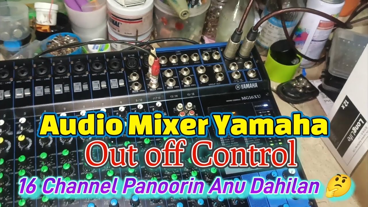 Audio Mixer Yamaha Na Out Of Control Kaya Panoorin! #share #repair #yamaha #audiomixer #recondition