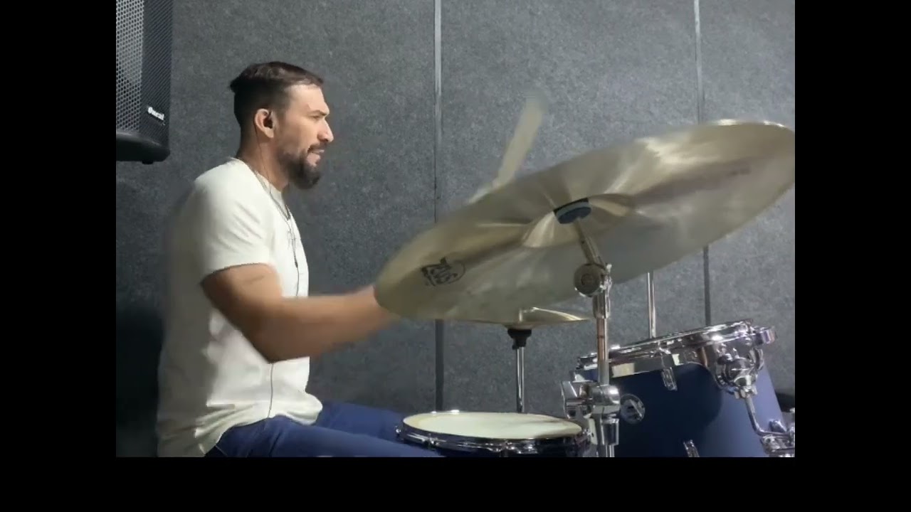 TREINO | DRUM COVER | 🥁 | STUDIO | ÉS BEM-VINDO | #israelsalazar #beats #drums #drummer