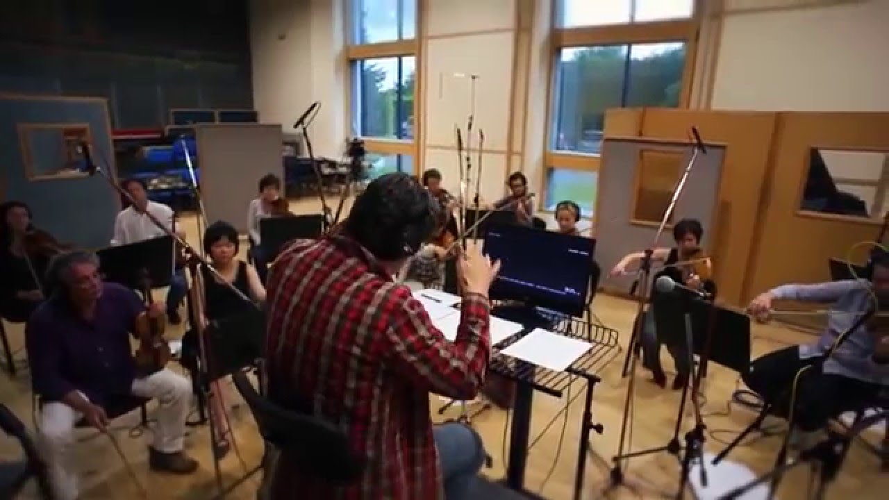 Dirk Brossé recording his soundtrack for BBC/HBO series Parade's End