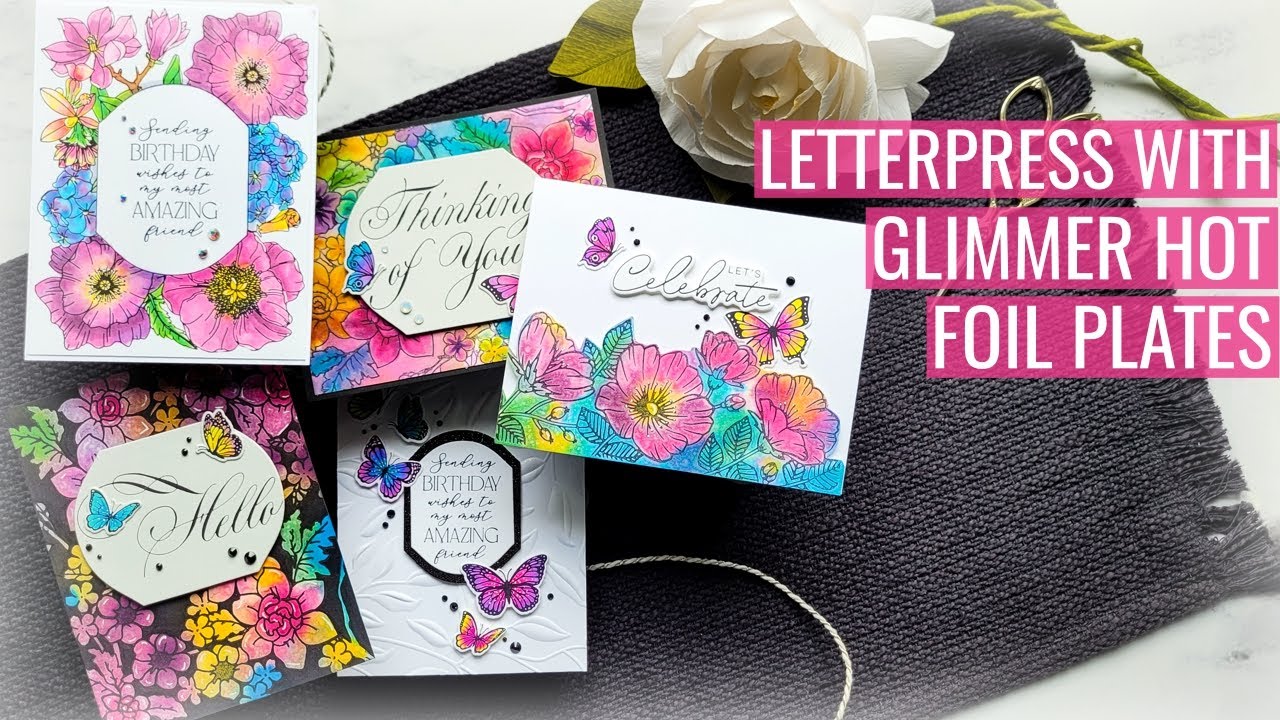 Letterpress with Glimmer Hot Foil Plates & Other Betterpress Experiments: Jelly Bean Guest Spot