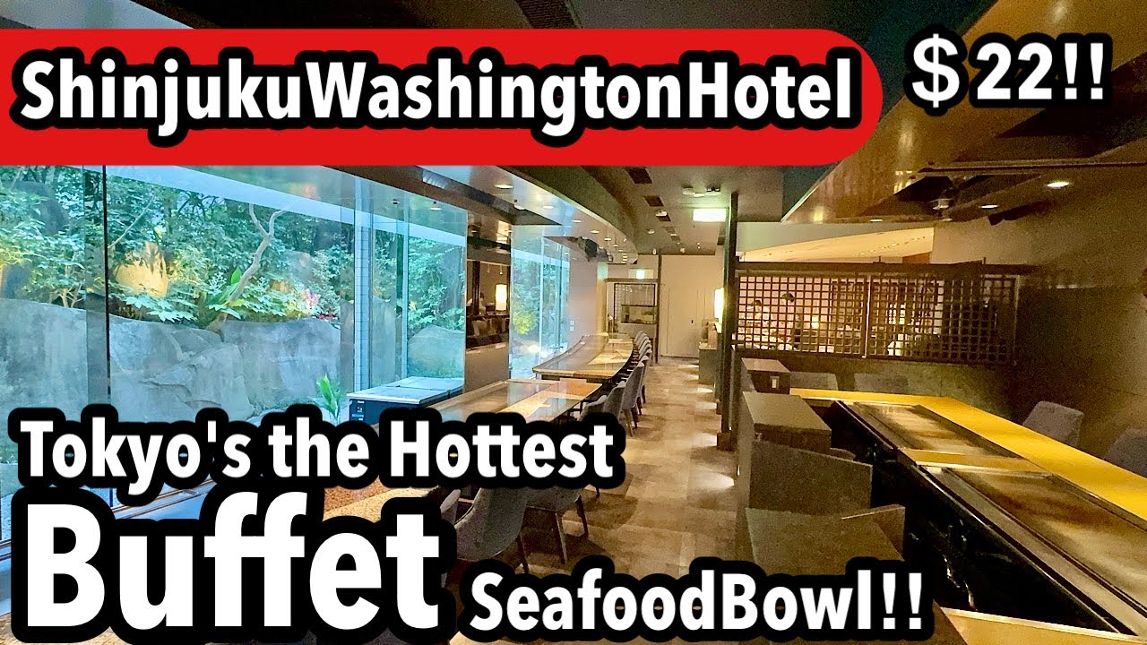 Tokyo Hotel Buffet is $22 but excellent quality!