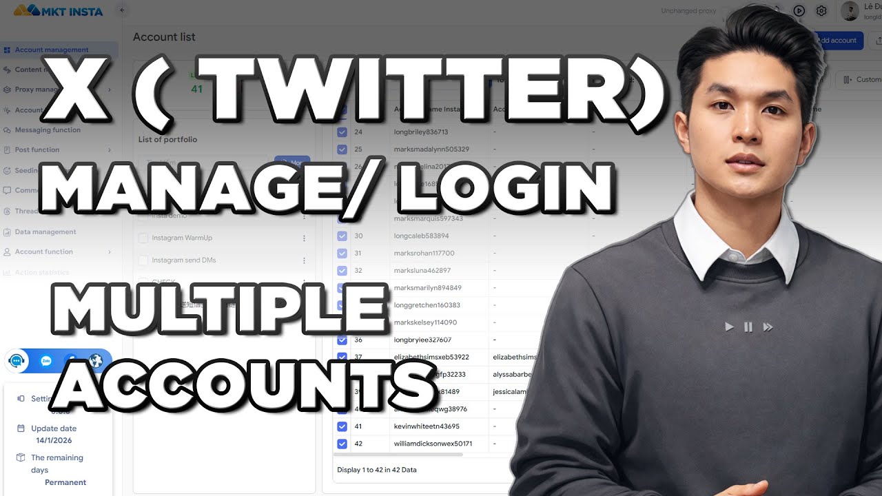 Auto Login Multiple Twitter Accounts with MKT X – Best Twitter Multi-Login Tool 2026