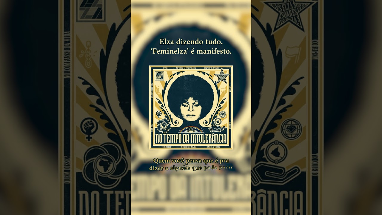 Quando a Elza canta, ningu&eacute;m cala. 🎤✨