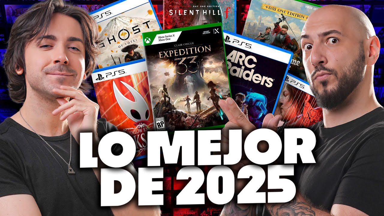 Los mejores juegos de 2025 - En vivo con ALEX WHITE 🔥 PS5, Xbox Series y PC