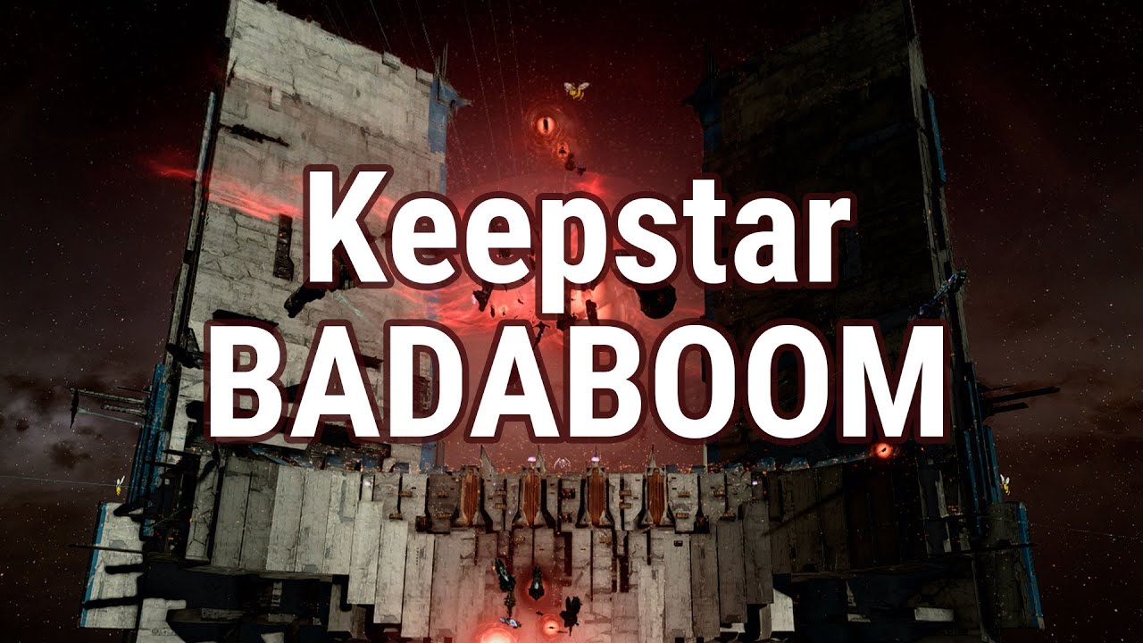 EVE Online: Как взрывается Keepstar | Keepstar BADABOOM
