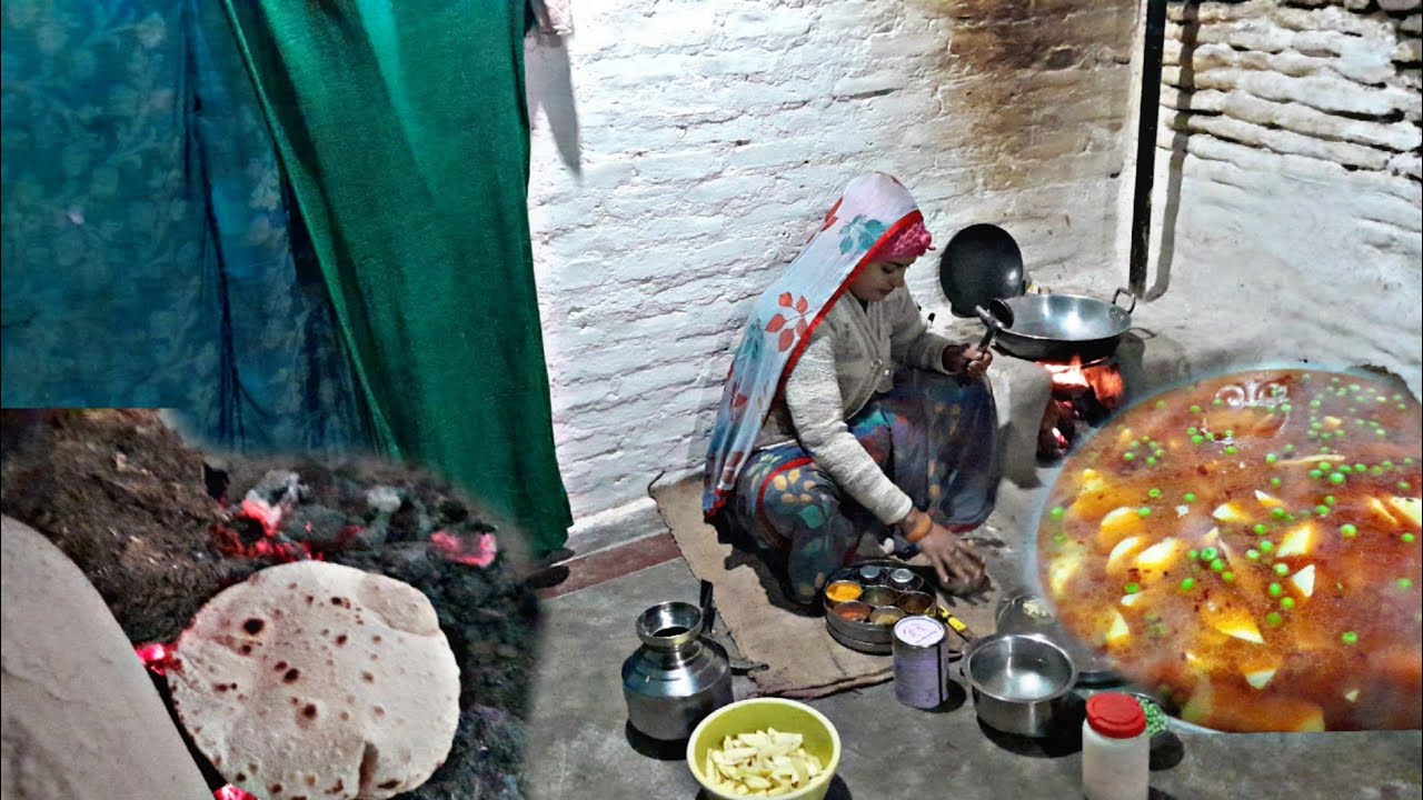💕ठंड के दिनो मे//गाँव  का साधारण  सी जीवन  शैली##