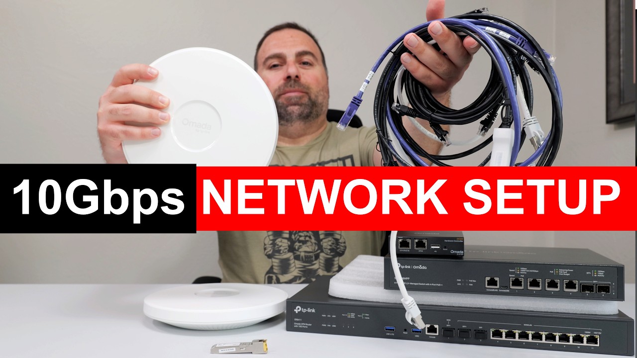 How to Build a 10Gbps Network with TP-Link Omada (Full Guide)