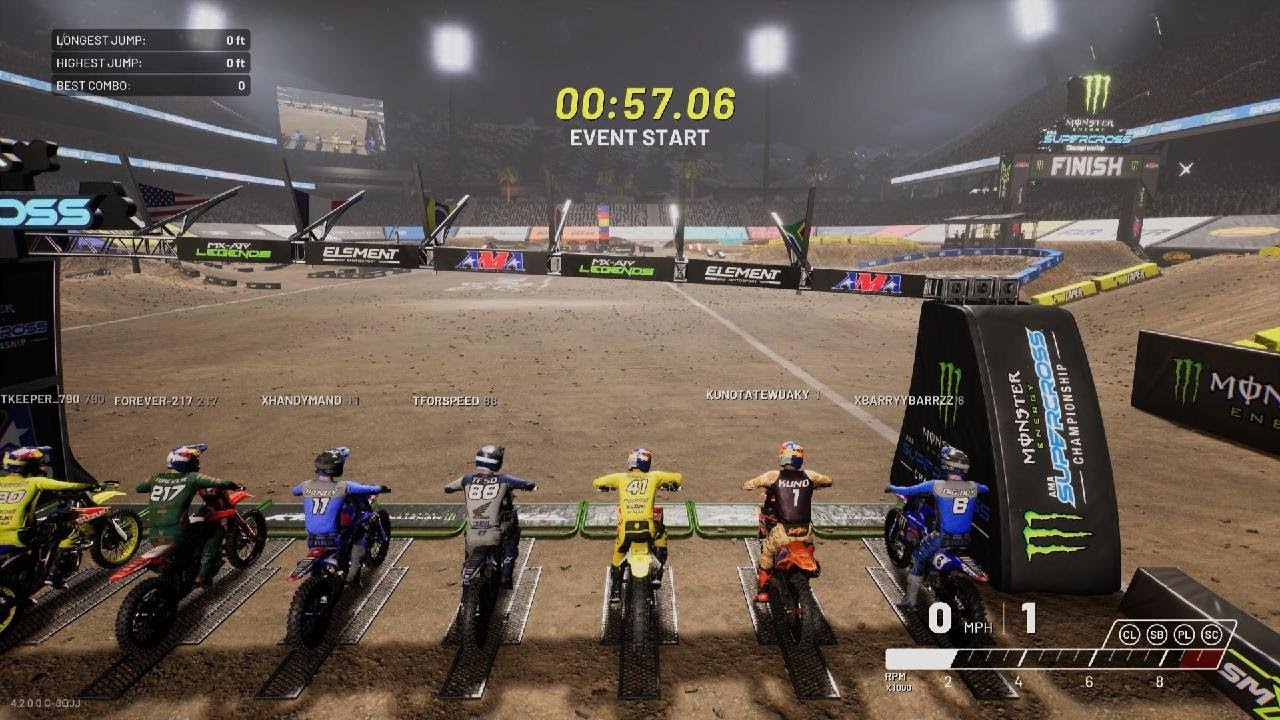MX versus ATV Legends.Round two, San Diego.AMA, SMX League.