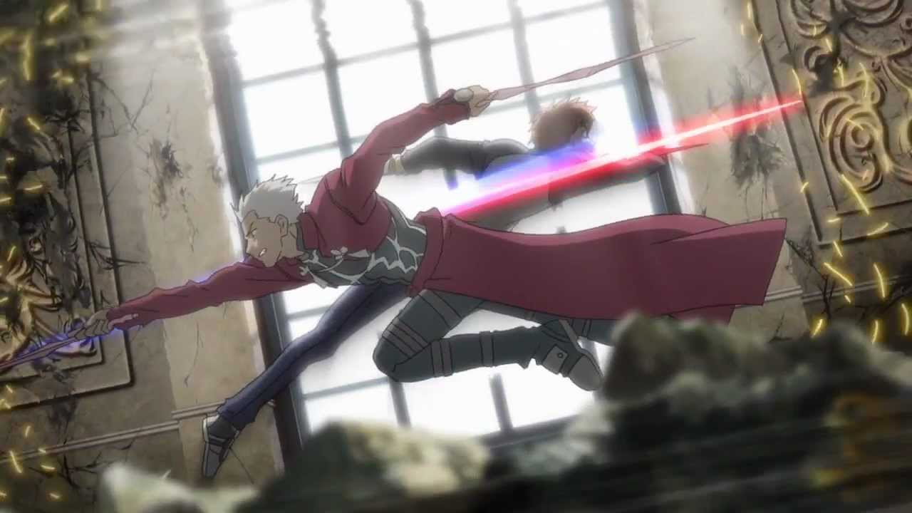Fate stay night Unlimited blade works Amv Skillet Collide