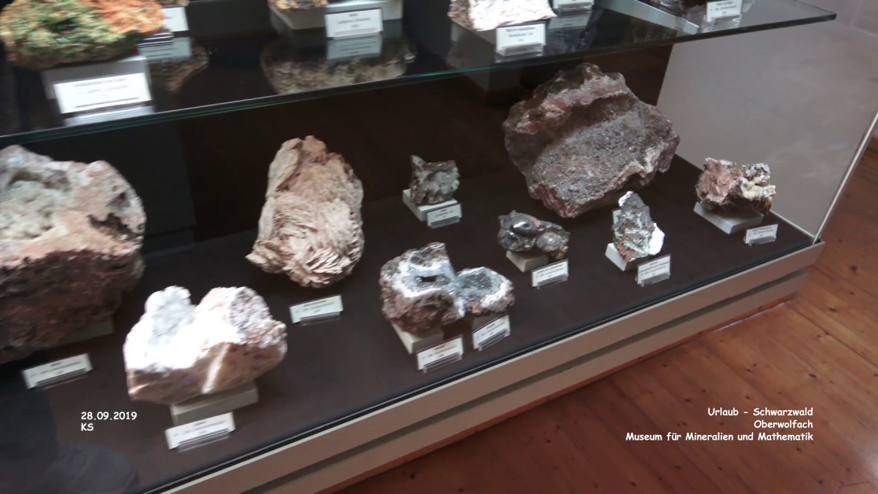Mineral- und Mathemathik Museum - Oberwolfach - Urlaub Schwarzwald