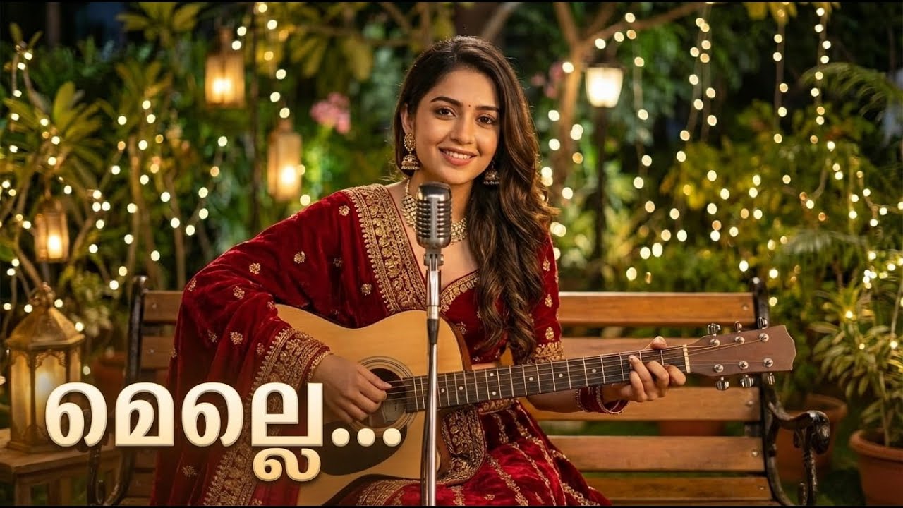 മെല്ലെ… | Soft Malayalam Romantic Song | Female Voice | Avalude Paattu
