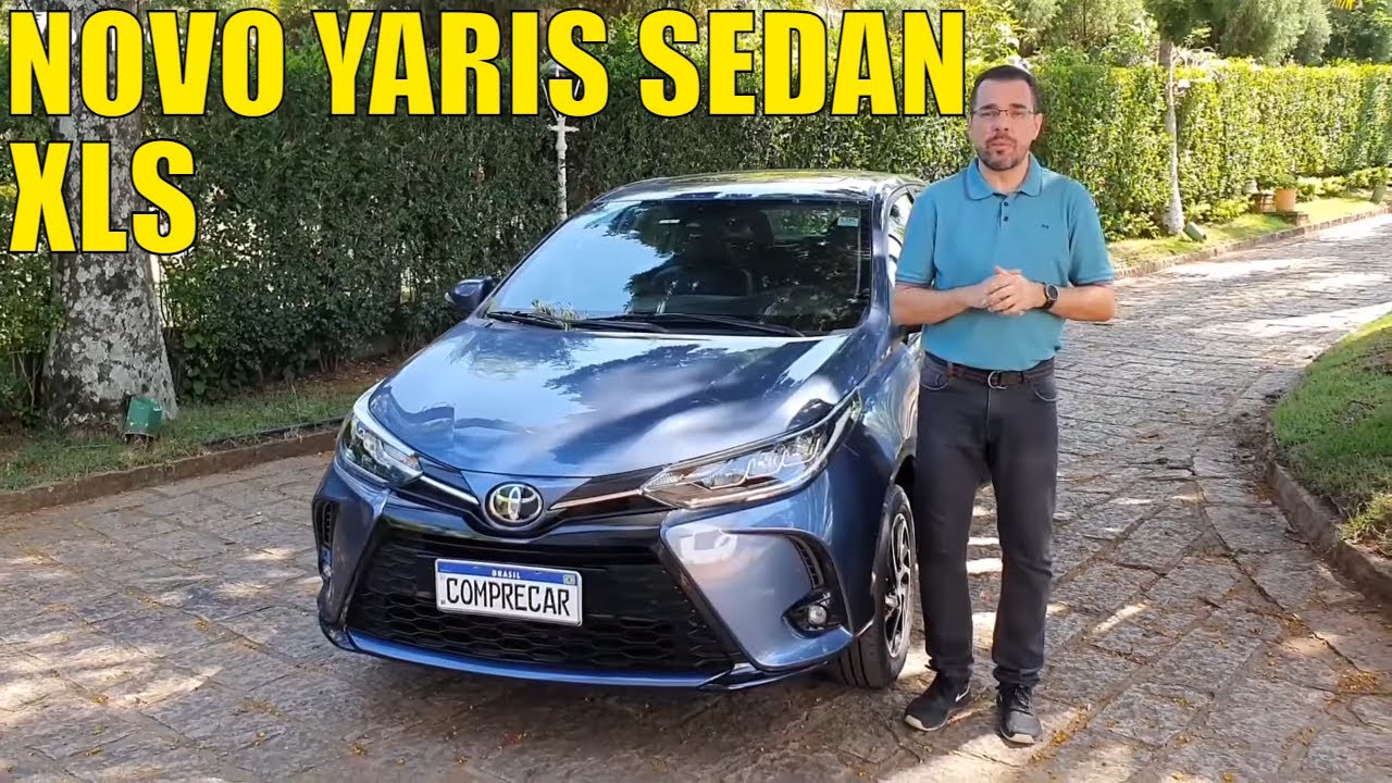 Novo Toyota Yaris Sedan XLS 2023 - O que mudou em relação ao 2022