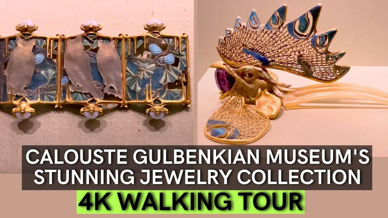 4K Walking Tour of the Stunning Gulbenkian Museum | Ultimate Art Experience 🎨✨