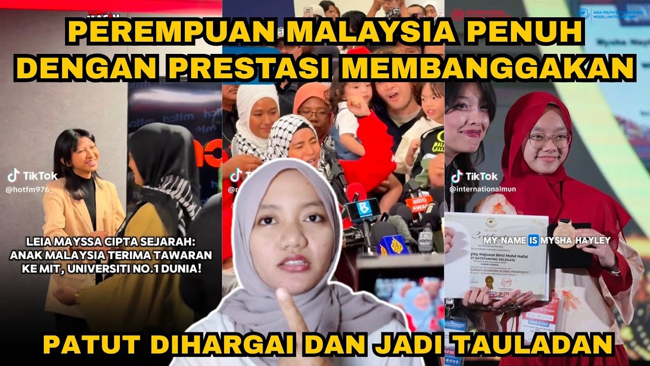 PEREMPUAN MALAYSIA BUKTIKAN KEMAMPUAN  🇲🇾 INSPIRASI BUAT SEMUA