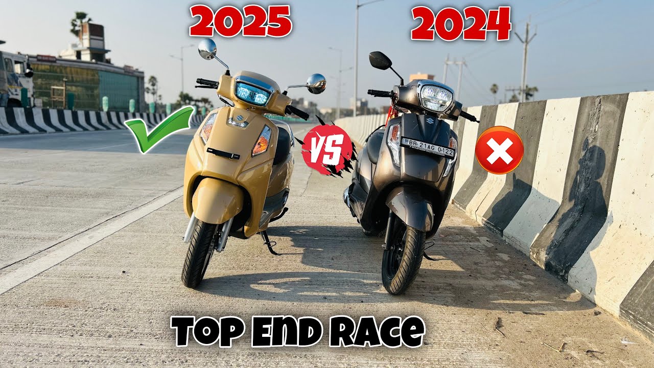 New Access 125 Vs Old Access 125 Drag Race 🔥[Fastest Access Ever]
