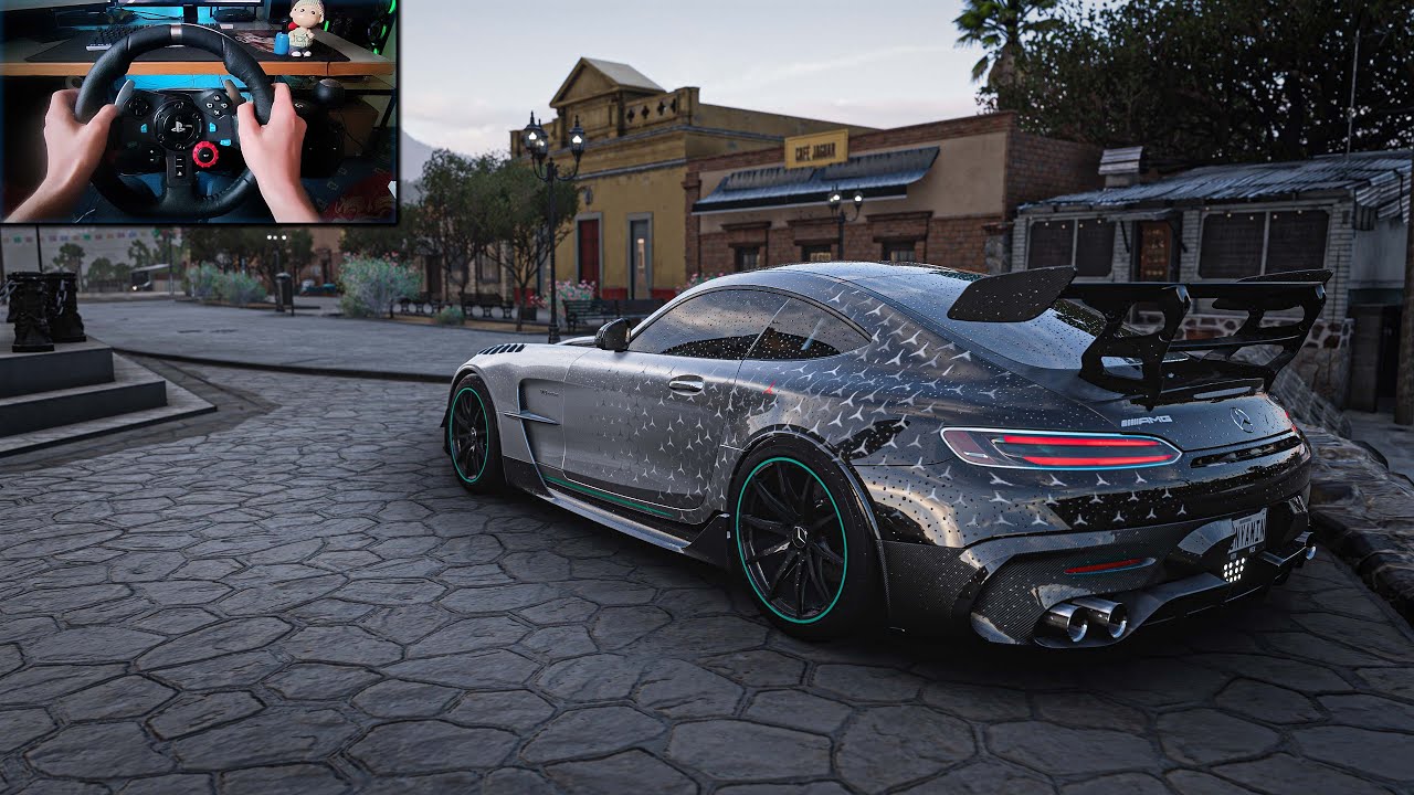 Mercedes-AMG GT Black Series Free Roam | Forza Horizon 5 Logitech G29