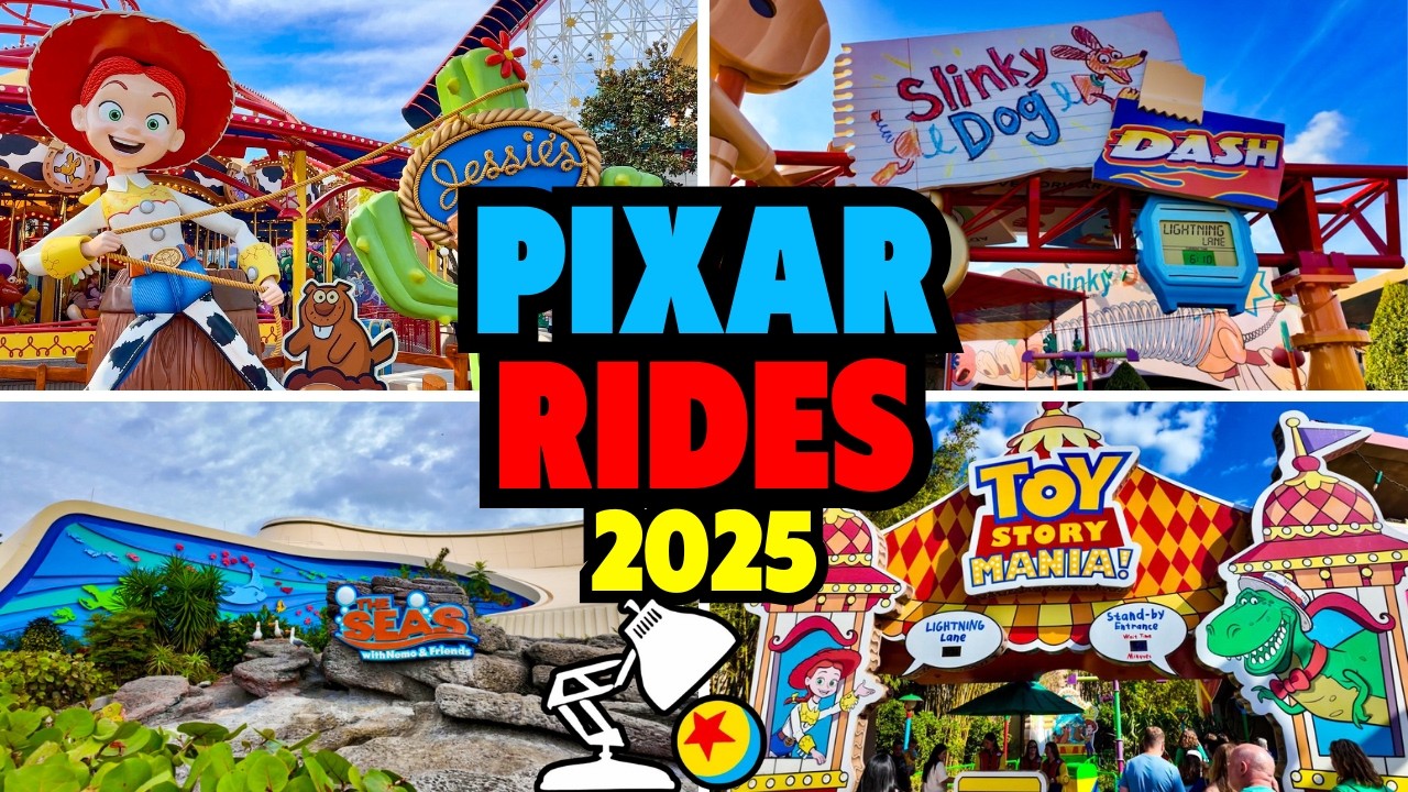 From Cars Land to Toy Story Land: The Ultimate Pixar Ride Guide for Disneyland and Walt Disney World