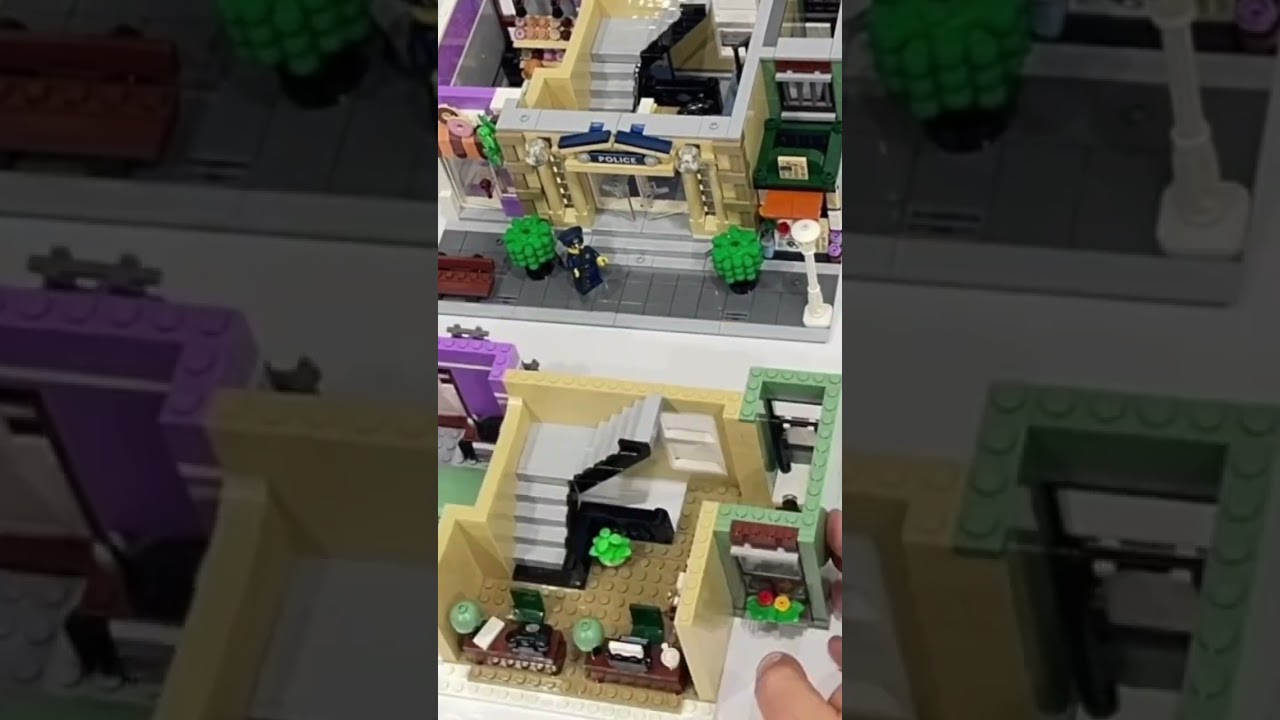 Lego 10278 Police station unboxing and assembly